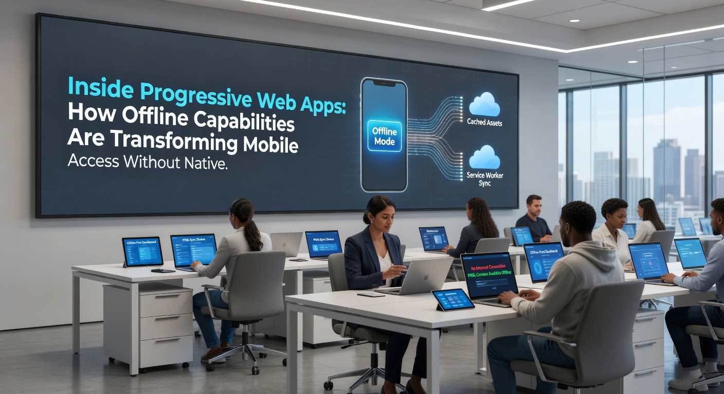 Developer console view demonstrating service worker registration and cache storage entries for a Progressive Web App
